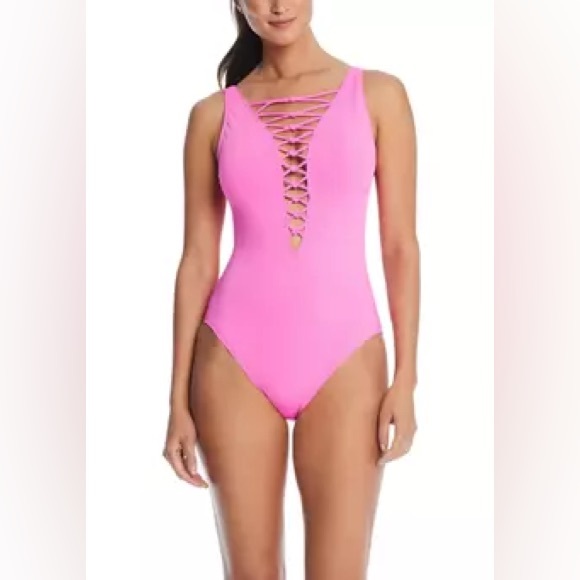 Isle Lattice One-Piece Swimsuit- NWT - Lilly Pulitzer 🔥🔥🔥 - Picture 7 of 15